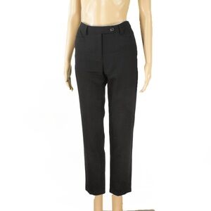 Vintage 2000s Y2K Prada Black Straight Leg Trouser Pants